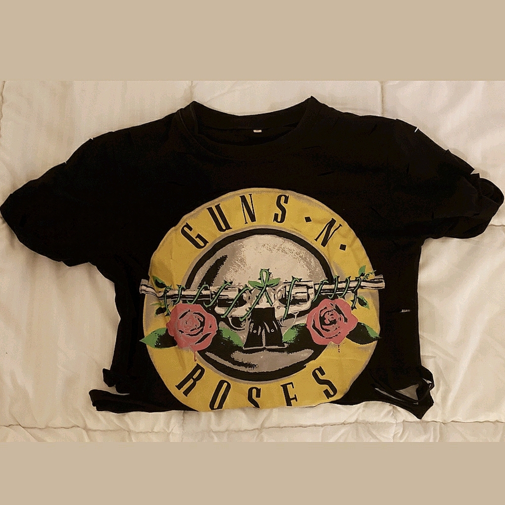 Guns n' roses croptop